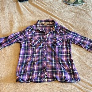 Gently worn Canyon River Blues XL Plaid Shirt